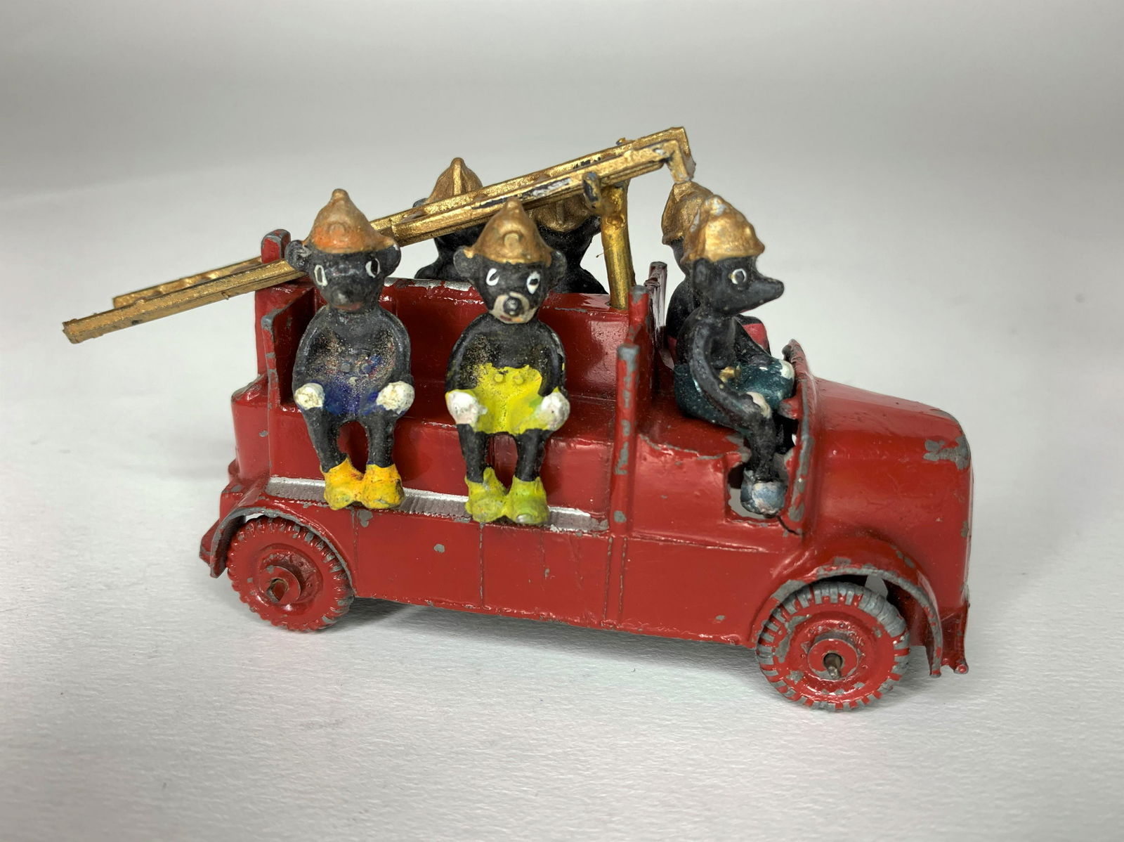 EXTREMELY RARE Salco Black Mickey Fire Brigade (1 of 3)