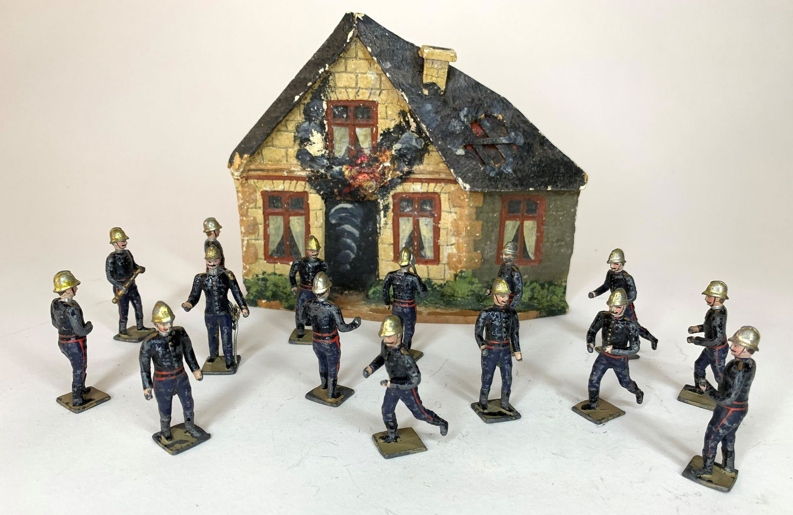 CBG Mignot Fire Brigade with Burning Farm House (1 of 1)