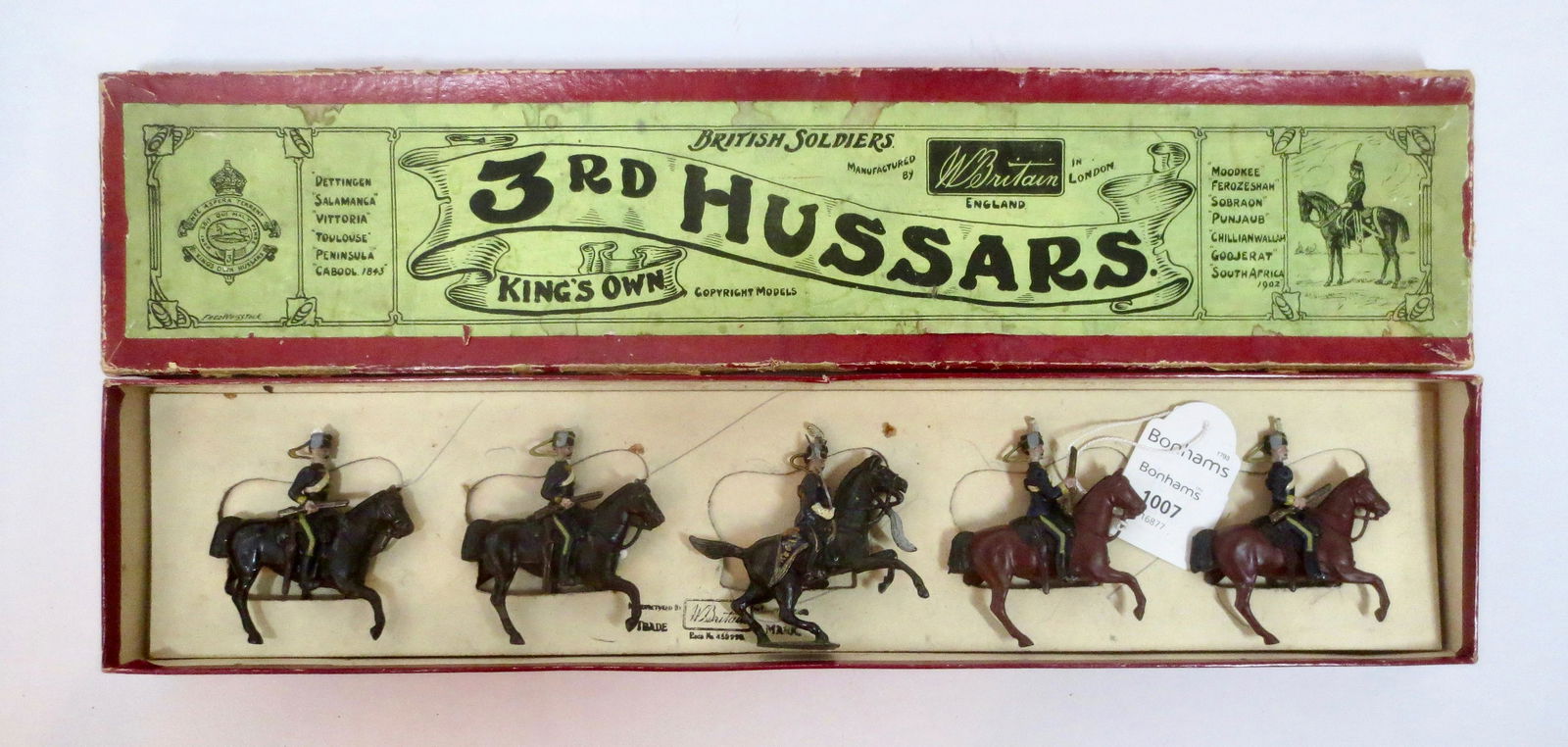 Britains #13 RARE 3rd Hussars (1 of 1)