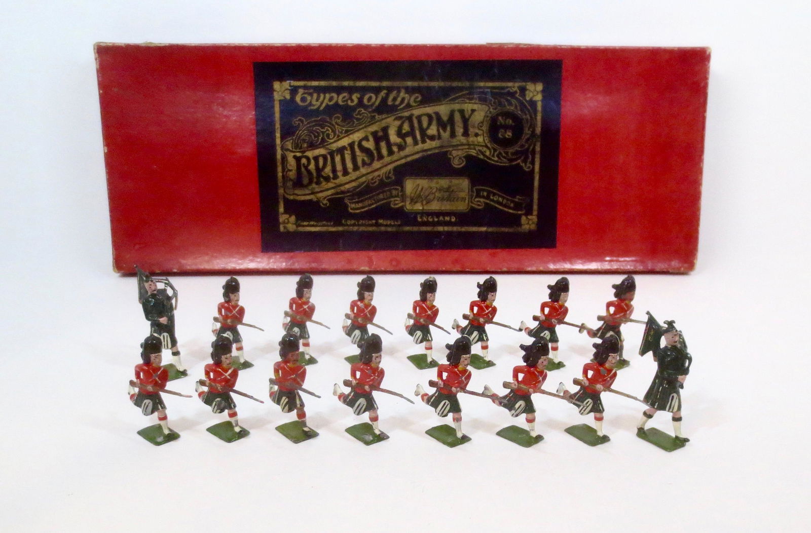 Britains #88 Seaforth Highlanders Charging (1 of 1)