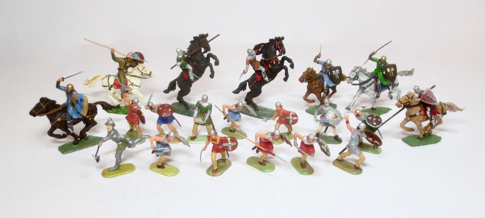 Elastolin Plastic Medieval Knights & Warriors (1 of 1)