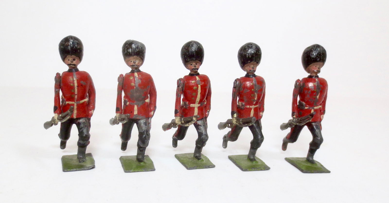 Britains From #93 Scots Guards Running at Trail (1 of 1)