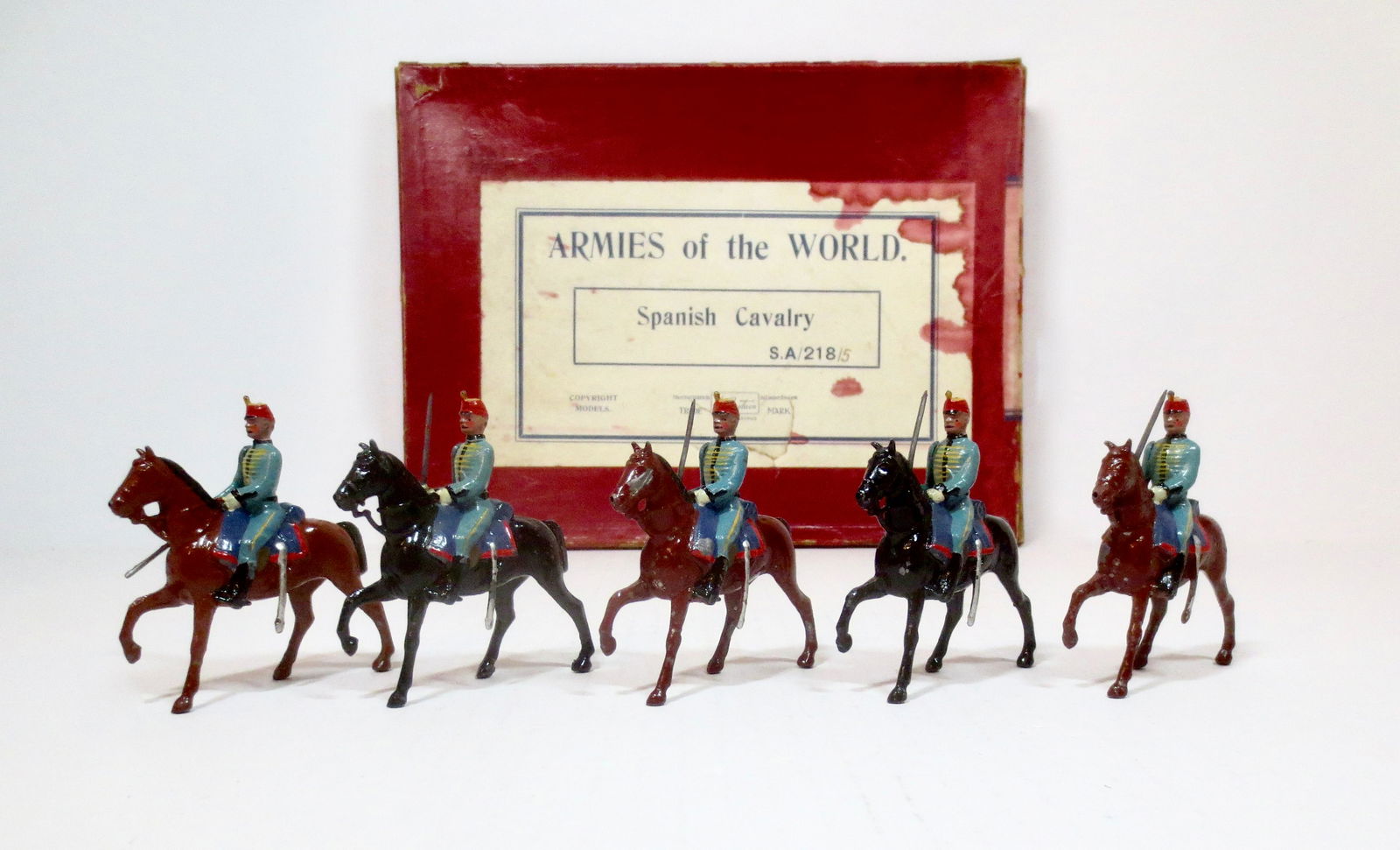 Britains RARE #S.A/218/5 Spanish Cavalry (1 of 1)