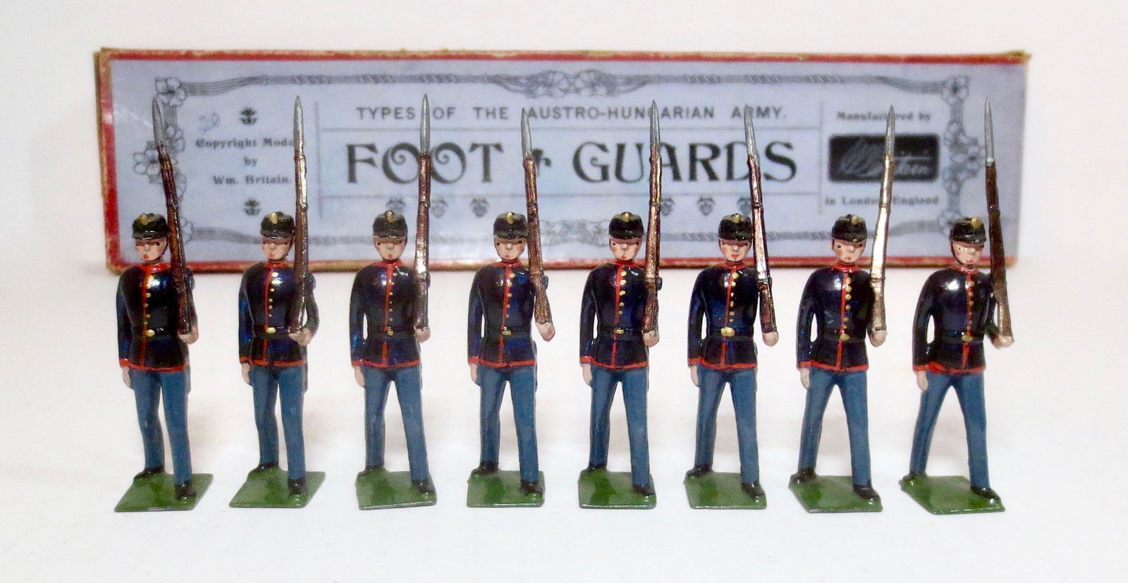 Britains #178 Austro-Hungarian Foot Guards (1 of 1)