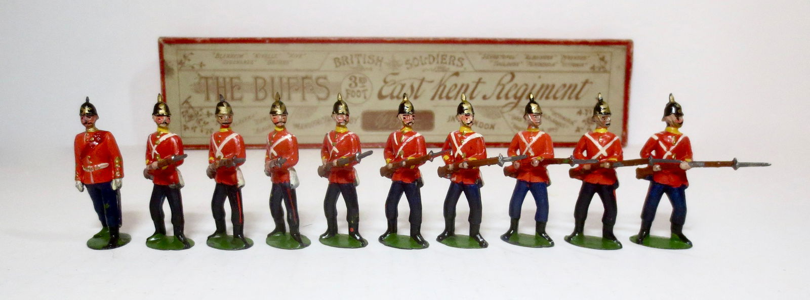 Britains RARE #16 The Buffs East Kent Regiment (1 of 1)