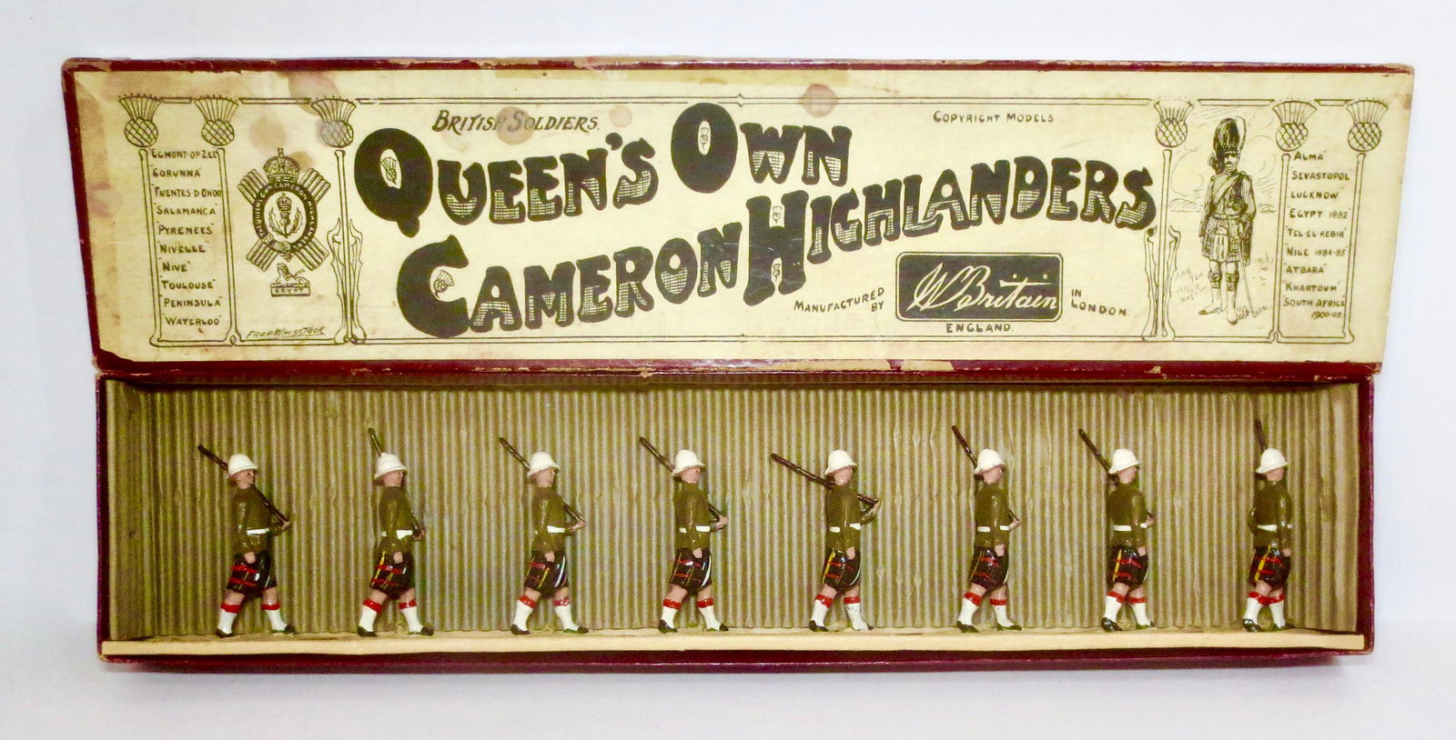 Britains #114 Queen's Own Cameron Highlanders (1 of 1)