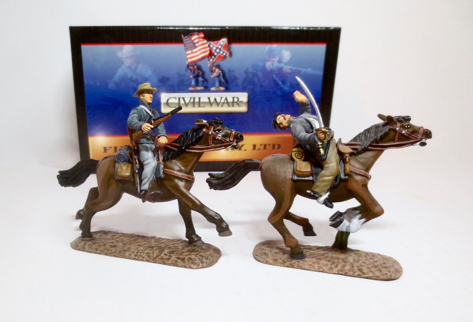 Frontline Figures Confederate Cavalry (1 of 1)
