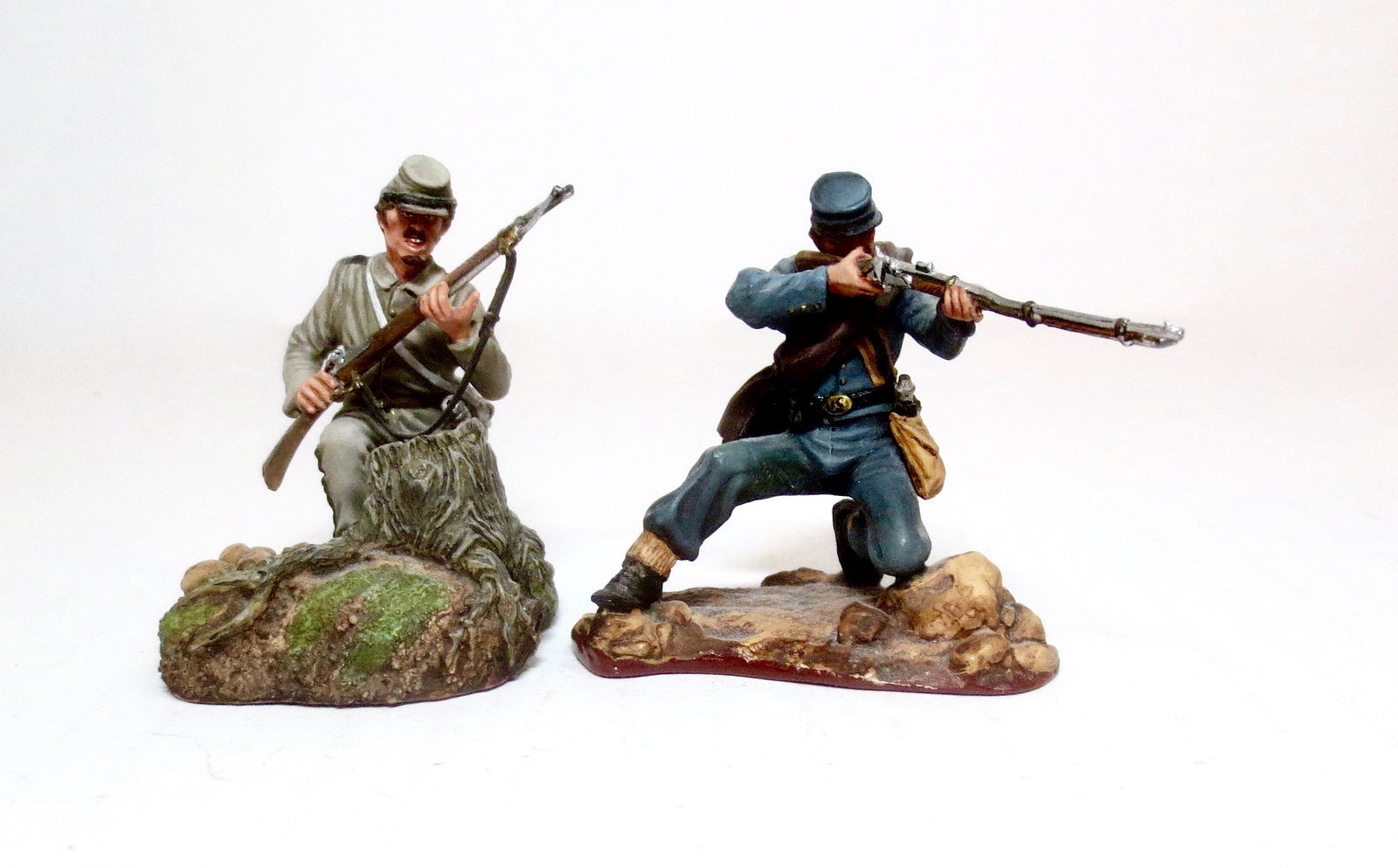 Russian Studio Painted Confederate Infantry (1 of 1)
