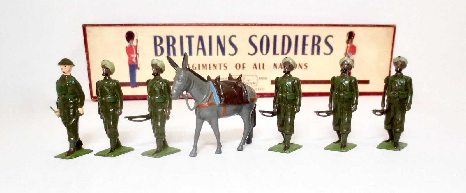 Britains #1893 Indian Army Service Corps (1 of 1)