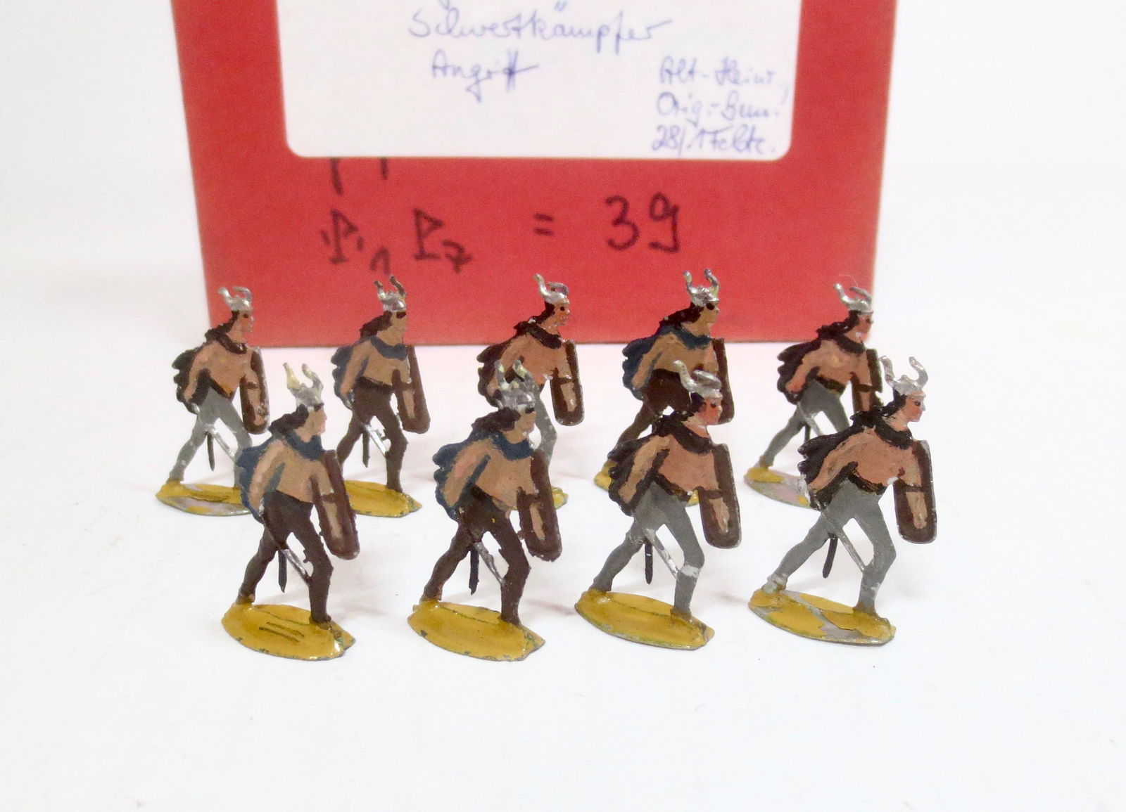 Vintage Tin Flats Viking Warriors (1 of 1)