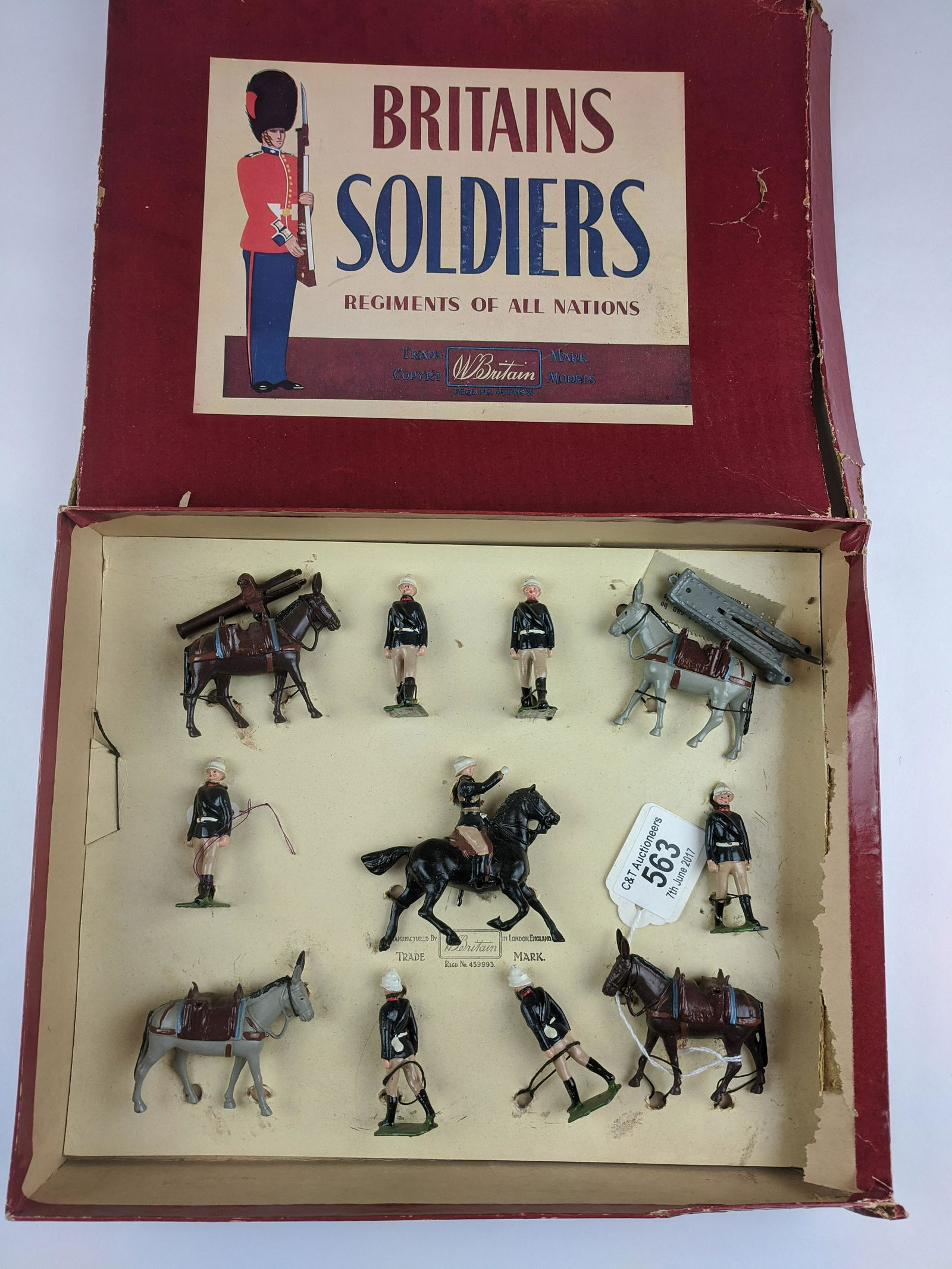 Britains #28 Mountain Artillery (1 of 1)