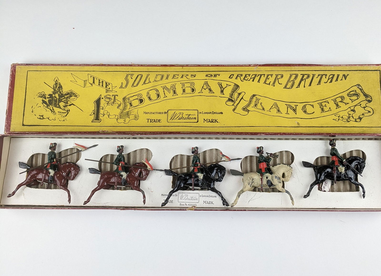 Britains #66 1st Bombay Lancers (1 of 1)