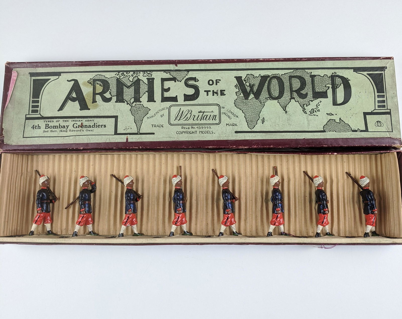 Britains #68 4th Bombay Grenadiers (1 of 1)