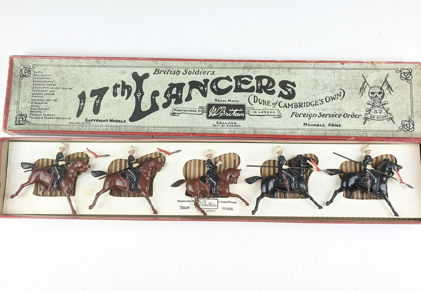 Britains #81 17th Lancers (1 of 1)