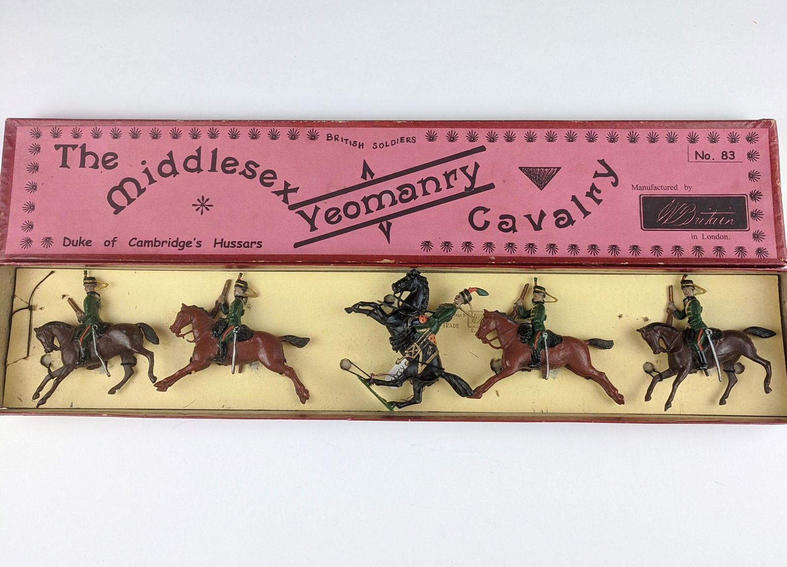 Britains #83 Middlesex Yeomanry Cavalry (1 of 1)