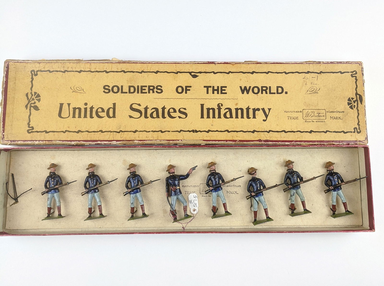 Britains #91 U.S. Infantry At Ready (1 of 1)