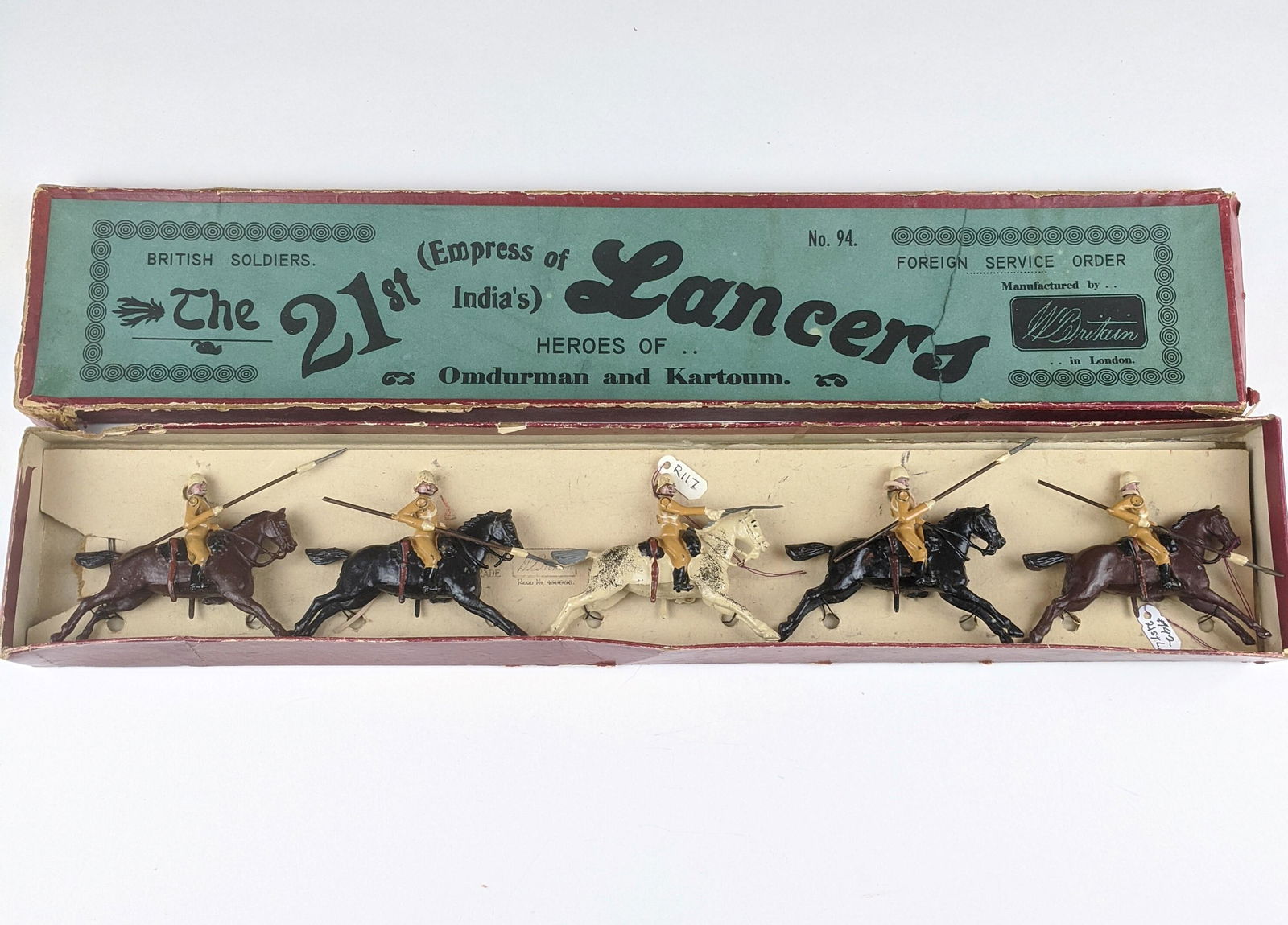 Rare Britains #94 21st Lancers in Sand Tunics (1 of 1)