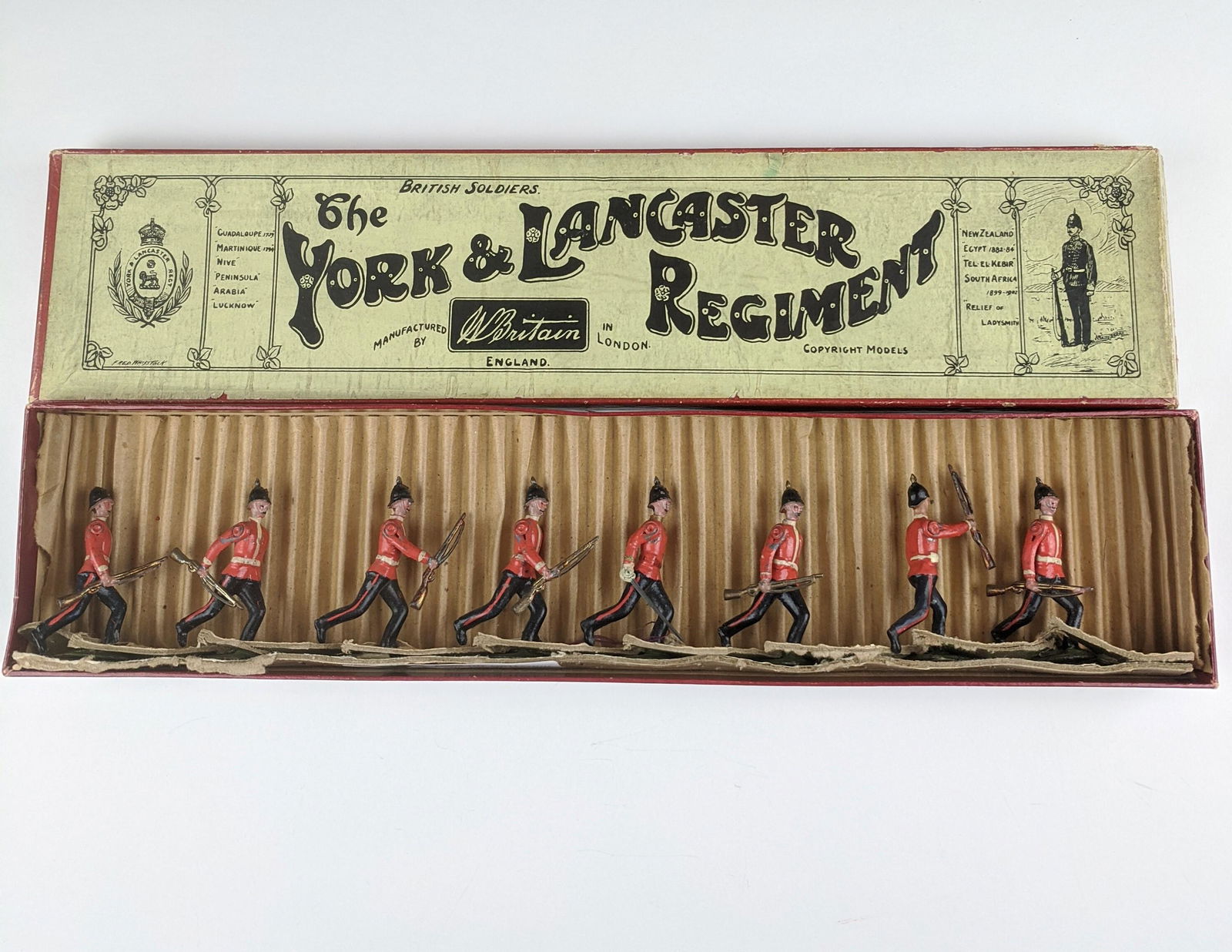 Britains #96 York & Lancaster Regiment (1 of 1)