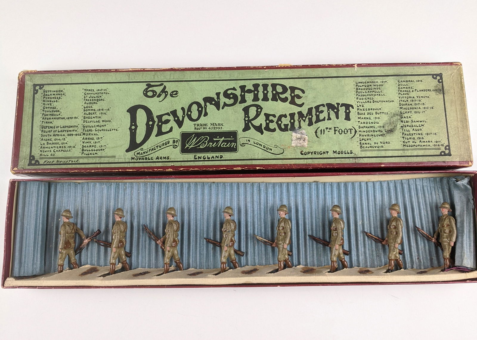 Britains #110 Devonshire Regiment (1 of 1)