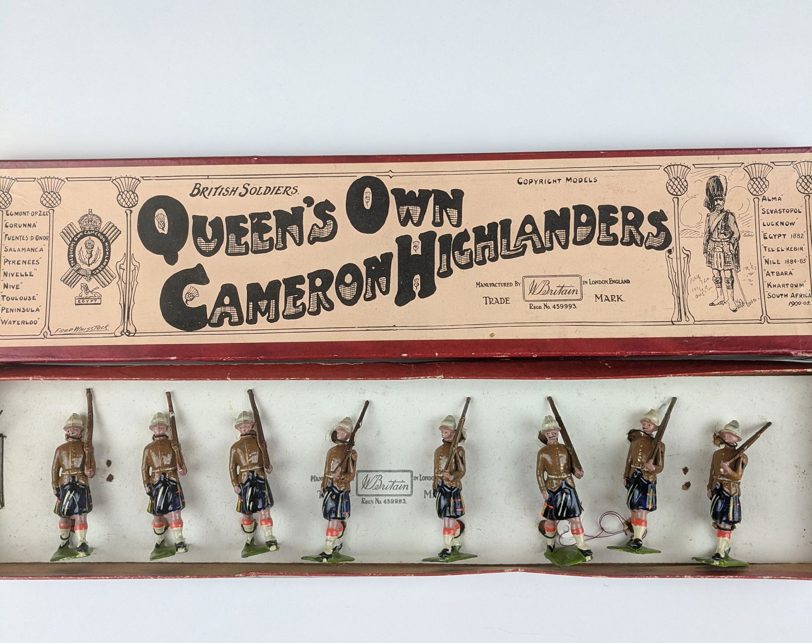 Britains #114 Queen's Own Cameron Highlanders (1 of 1)