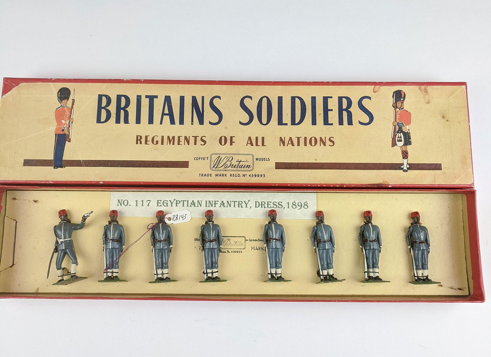 Britains #117 Egyptian Infantry (1 of 1)