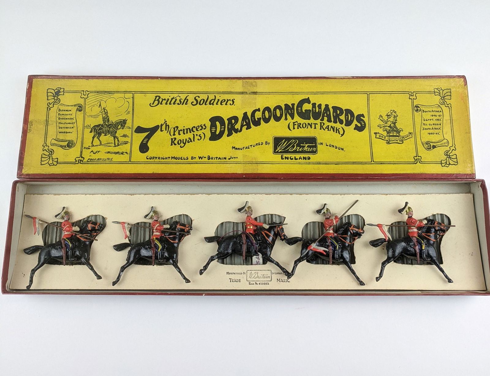 Britains #127 7th Dragoon Guards (1 of 1)