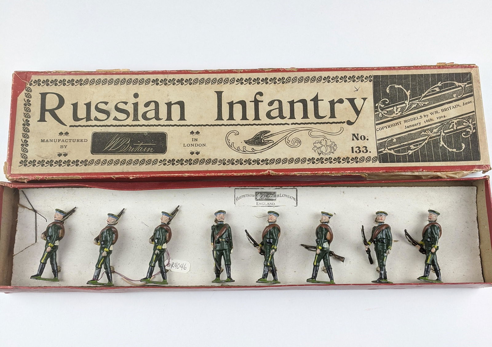Britains #133 Russian Infantry (1 of 1)