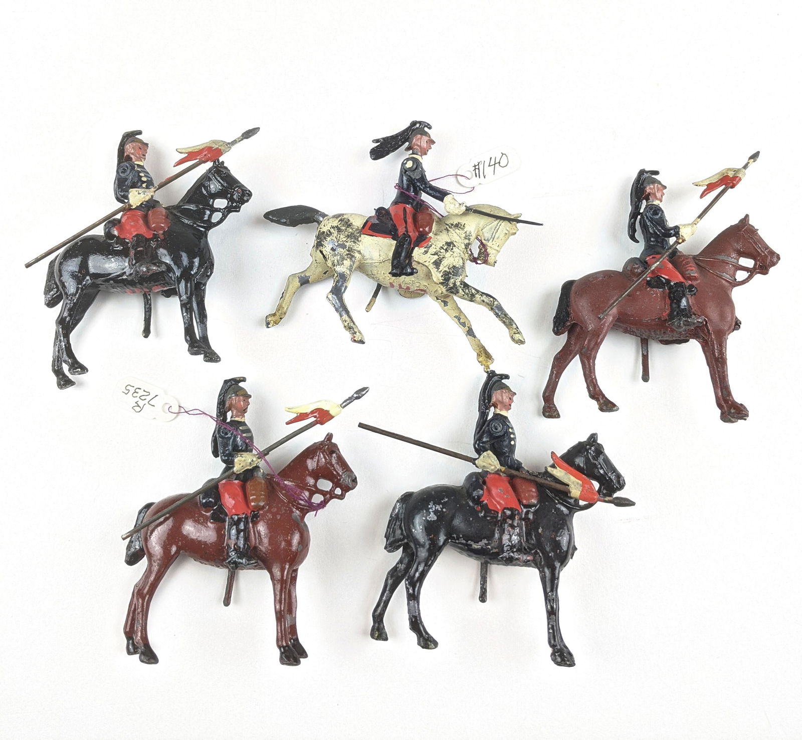 Britains #140  French Dragoon Lancers (1 of 1)
