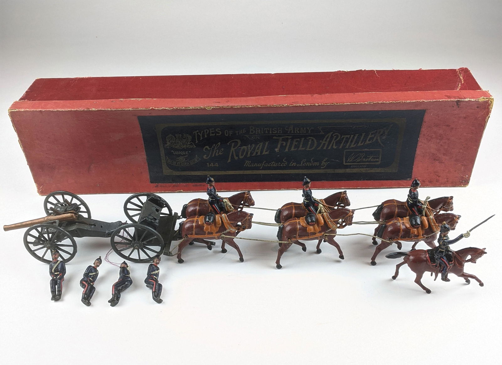 Britains #144 Royal Field Artillery (1 of 1)