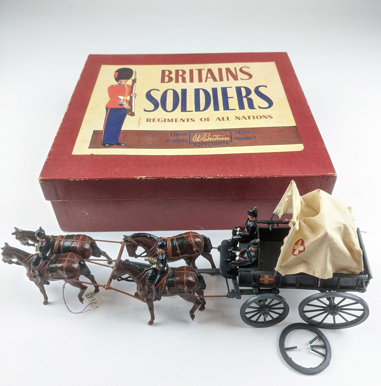Britains #145 Royal Army Medical Wagon (1 of 1)