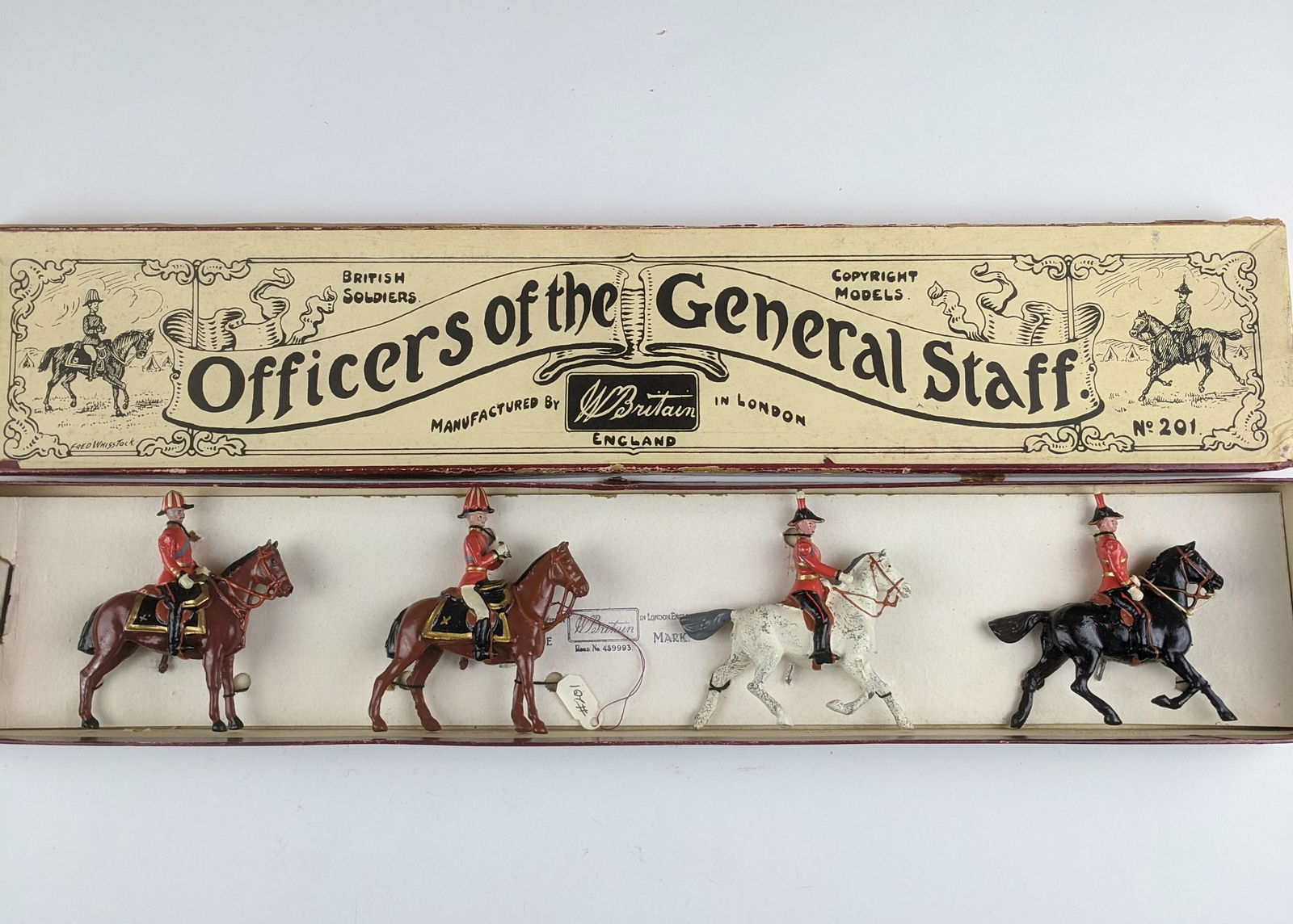 Britains #201 Officers Of The General Staff (1 of 1)