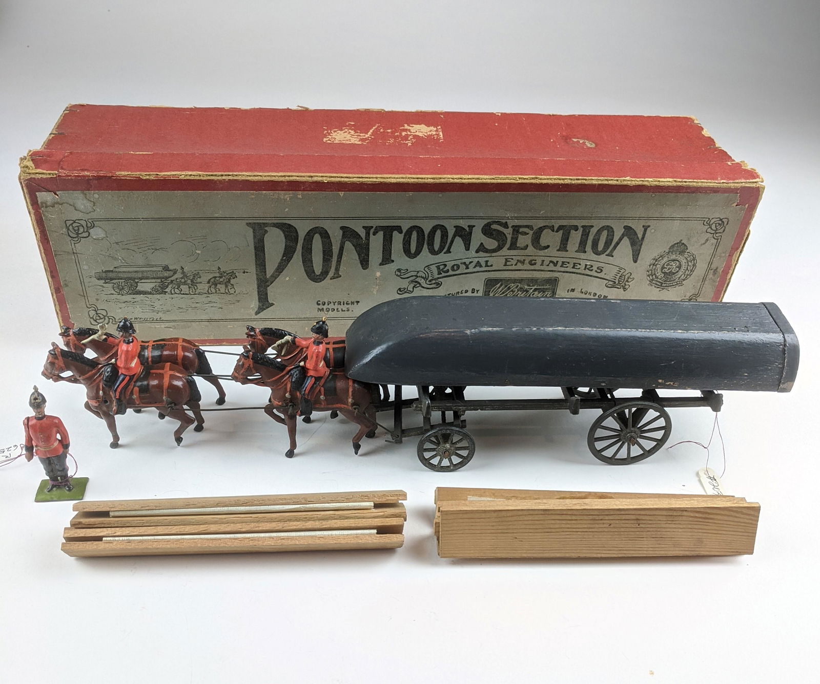 Britains #203 Pontoon Section Royal Engineers (1 of 1)