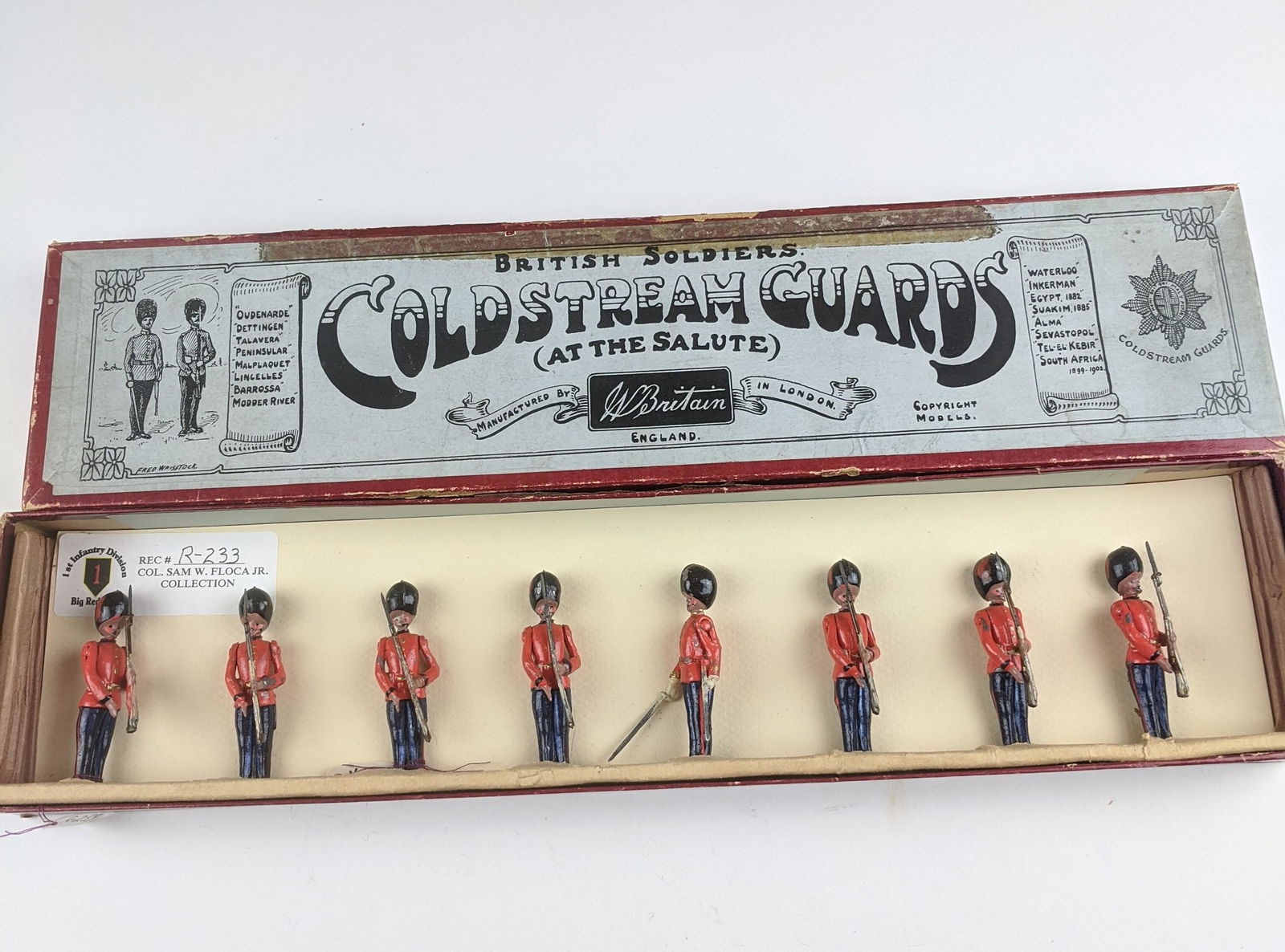 Britains #205 Coldstream Guards At Salute (1 of 1)