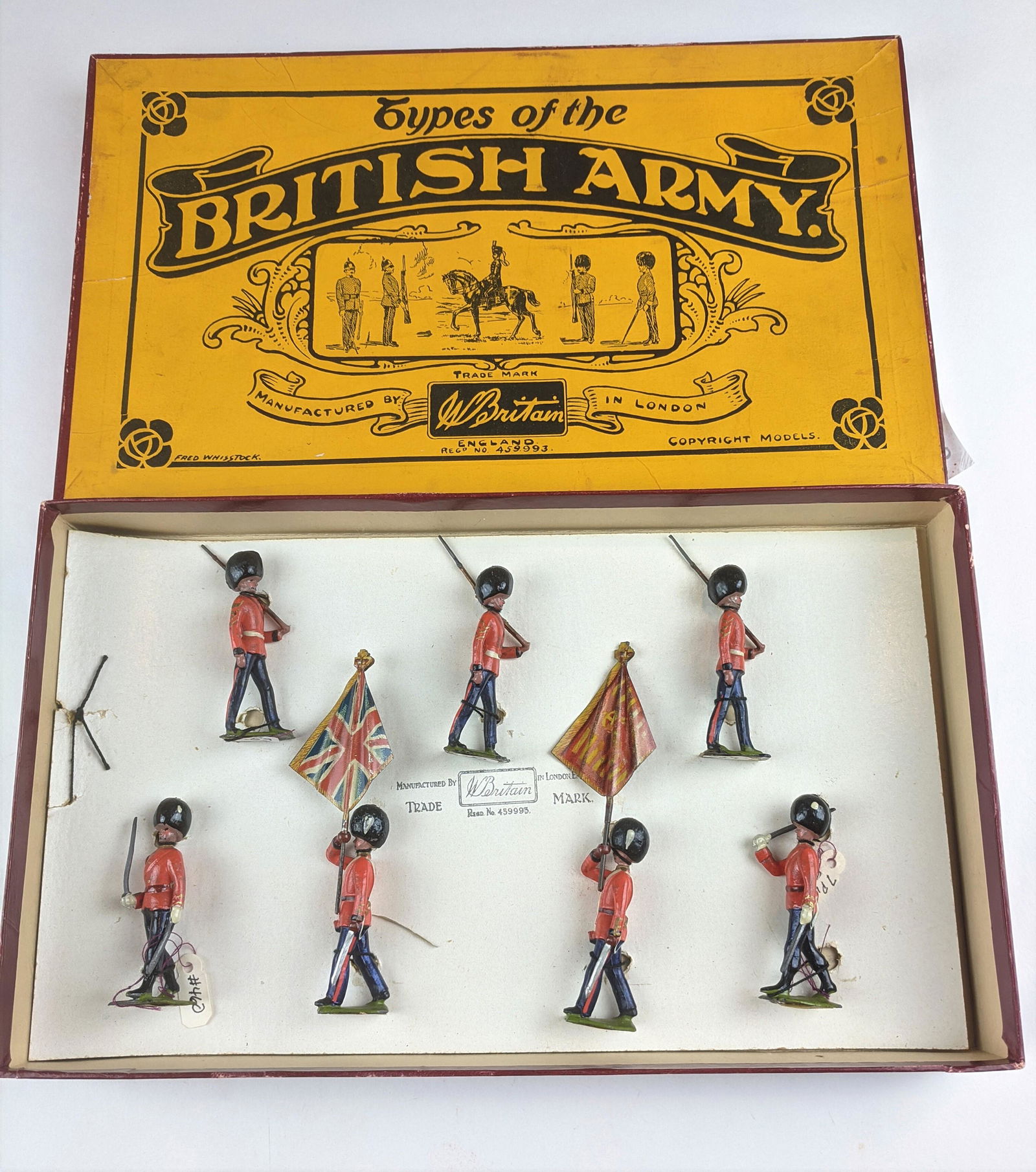 Britains #460 Grenadier Guards Color Party (1 of 1)