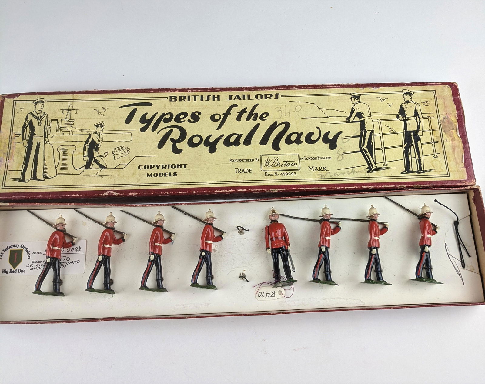 Britains #1620 Royal Marine Light Infantry (1 of 1)