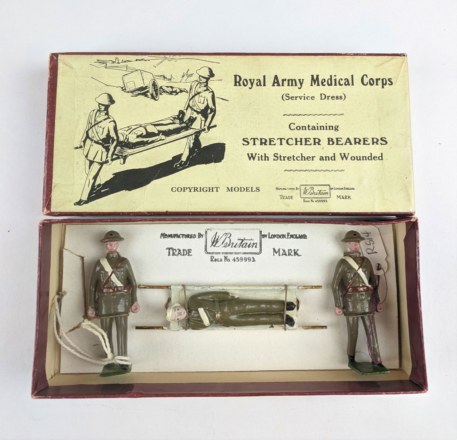 Britains #1719 R.A.M.C. Medical Corps (1 of 1)