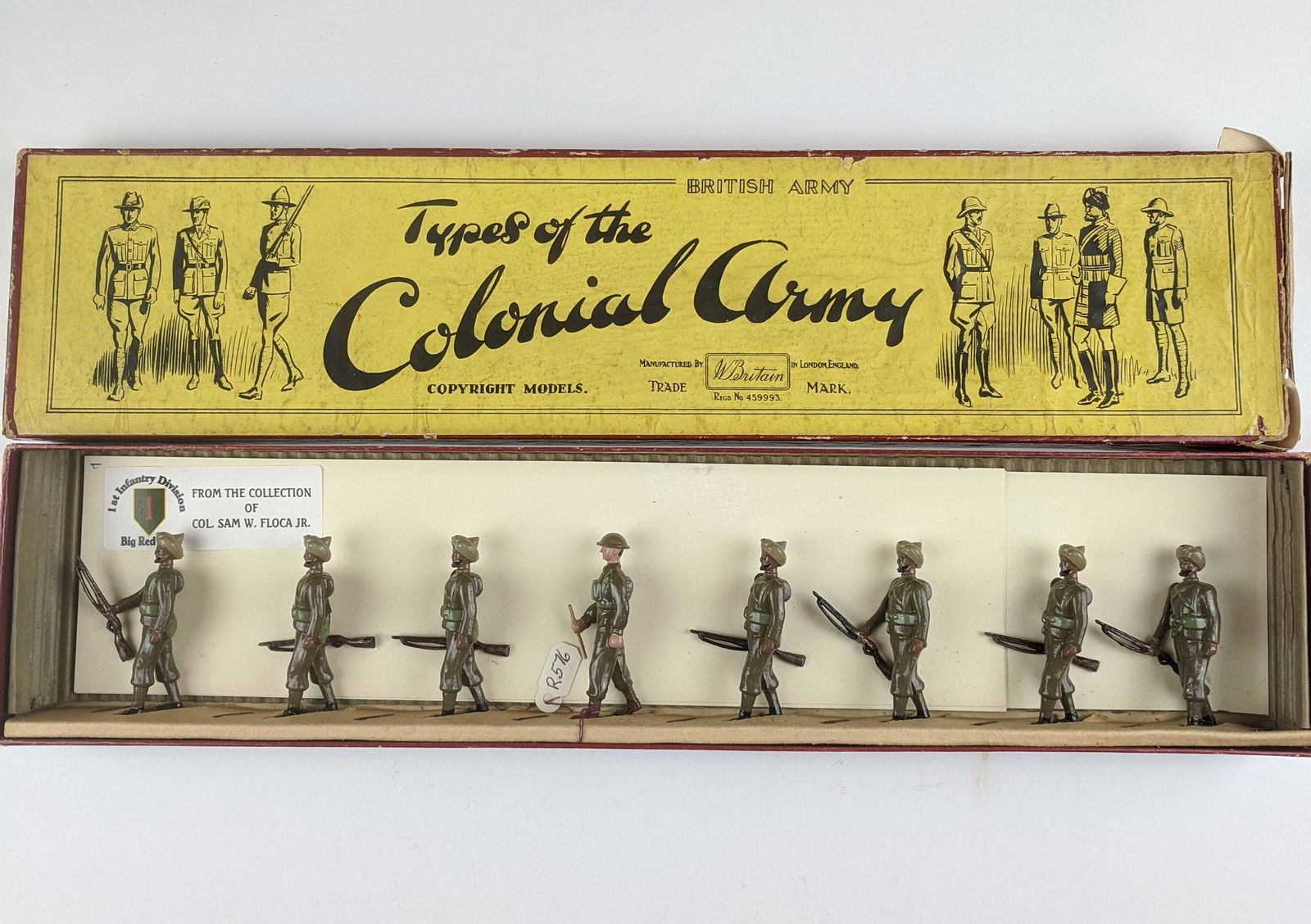 Britains #1892 Indian Infantry Service Dress (1 of 1)