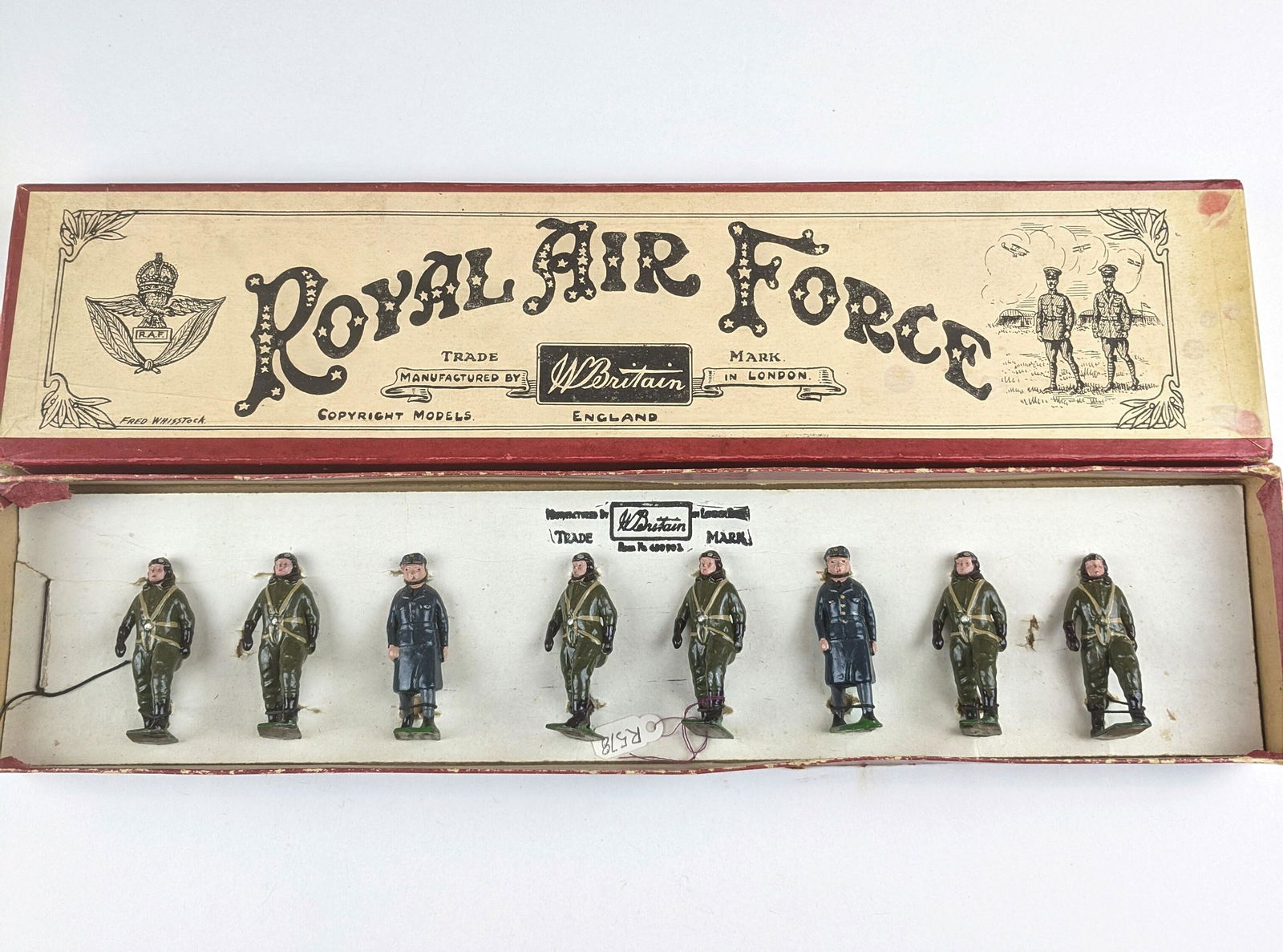 Britains #1894 R.A.F. Pilots & W.A.A.F. (1 of 1)