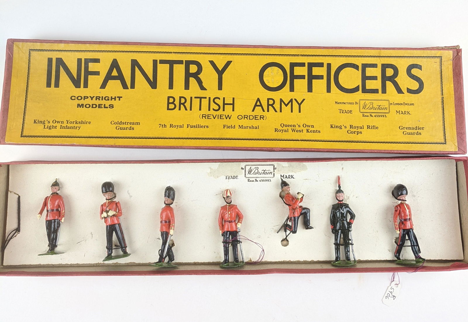 Britains #1908 British Infantry Officers (1 of 1)