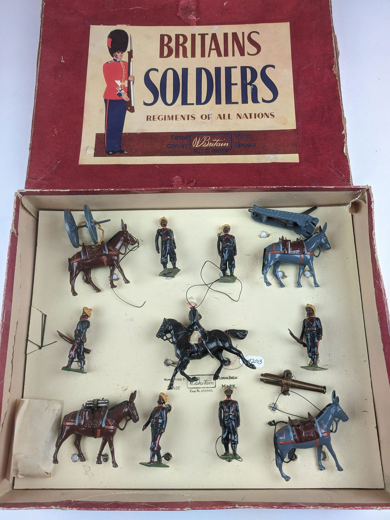 Britains #2013 Indian Army Mountain Artillery (1 of 1)