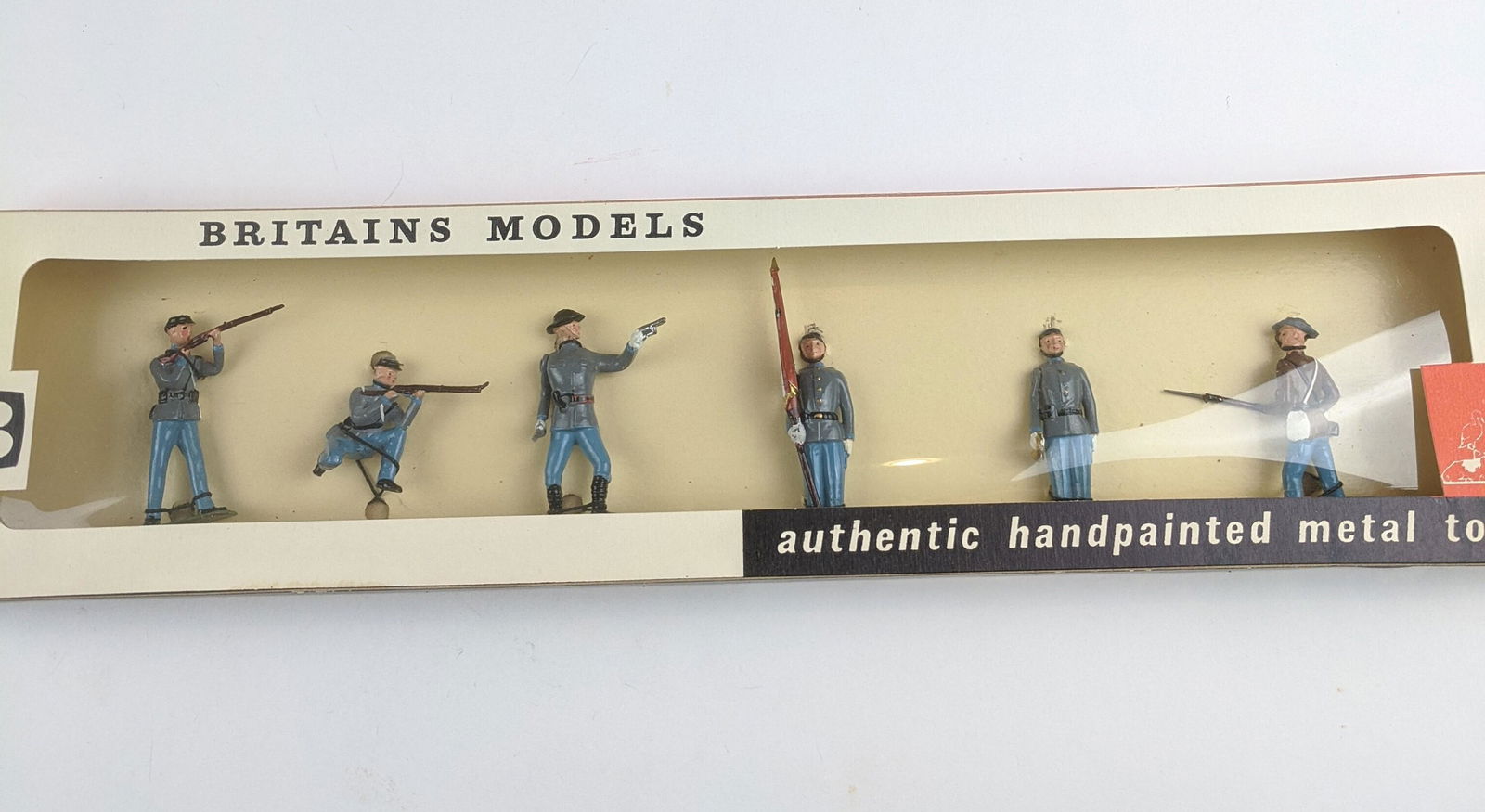 Britains #9186 Confederate Infantry (1 of 1)