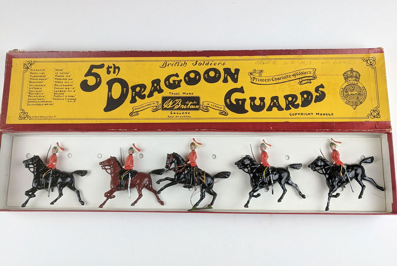 Britains #3 5th Dragoon Guards (1 of 1)