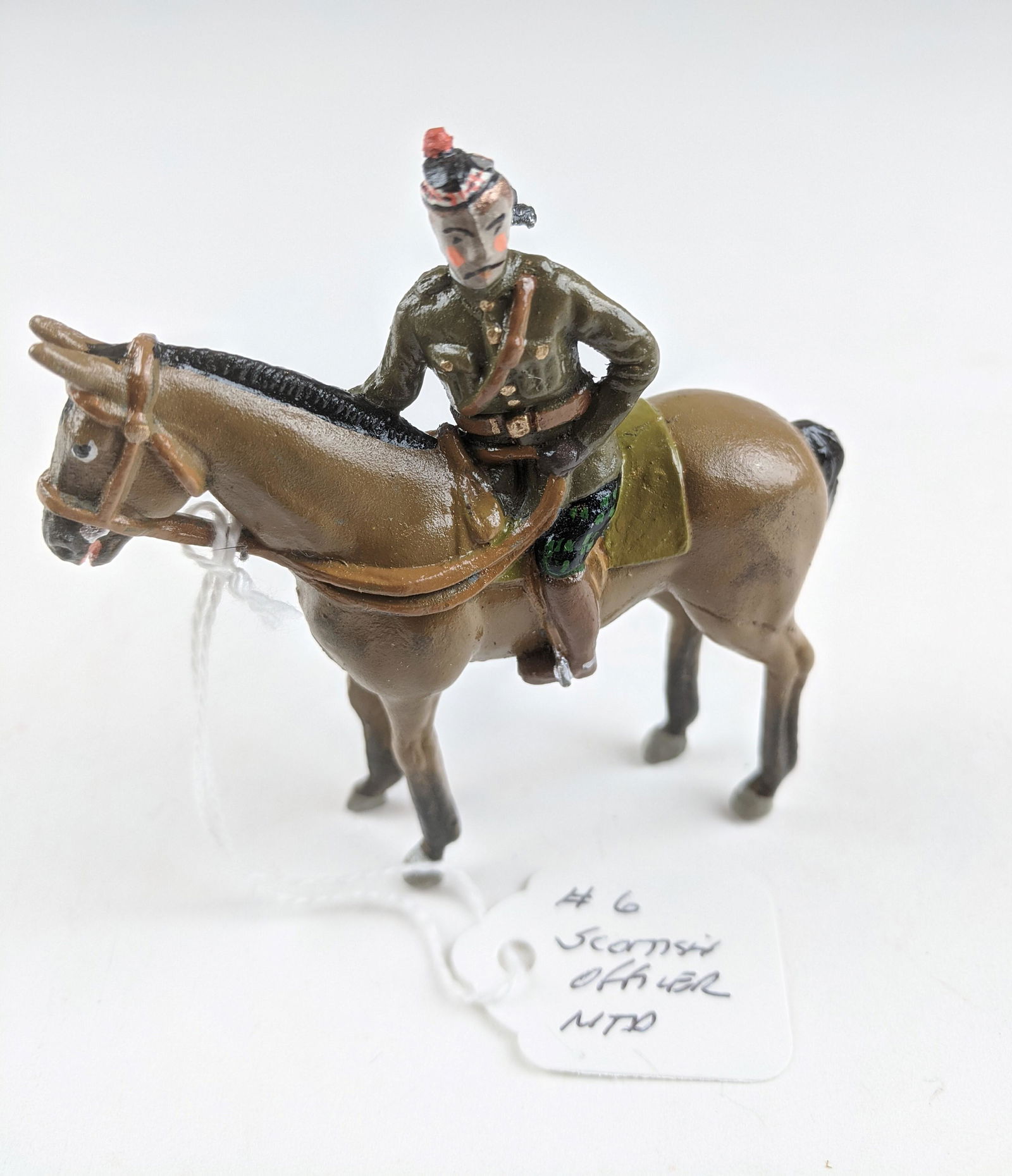 Bill O'Brien Special Paint Mounted Scottish Off. (1 of 1)