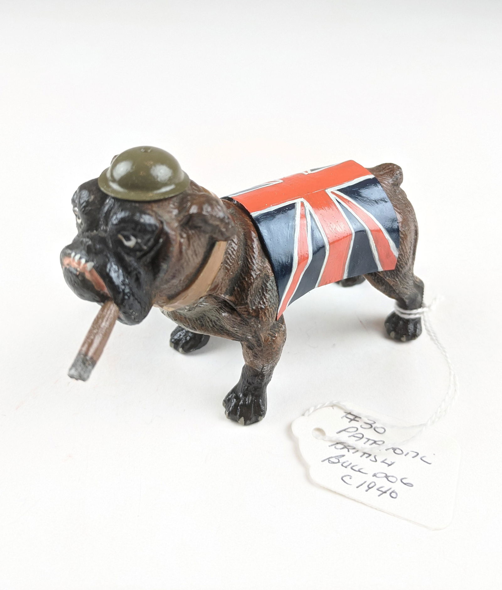 Bill O'Brien Special Paint Patriotic Bull Dog (1 of 1)