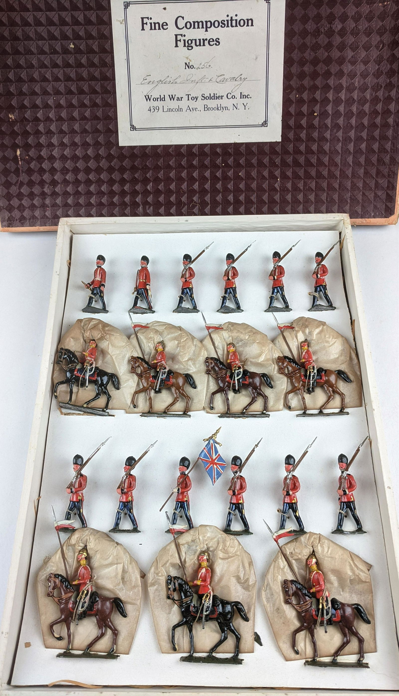 Heyde Size 2 256 English  Infantry & Cavalry (1 of 1)