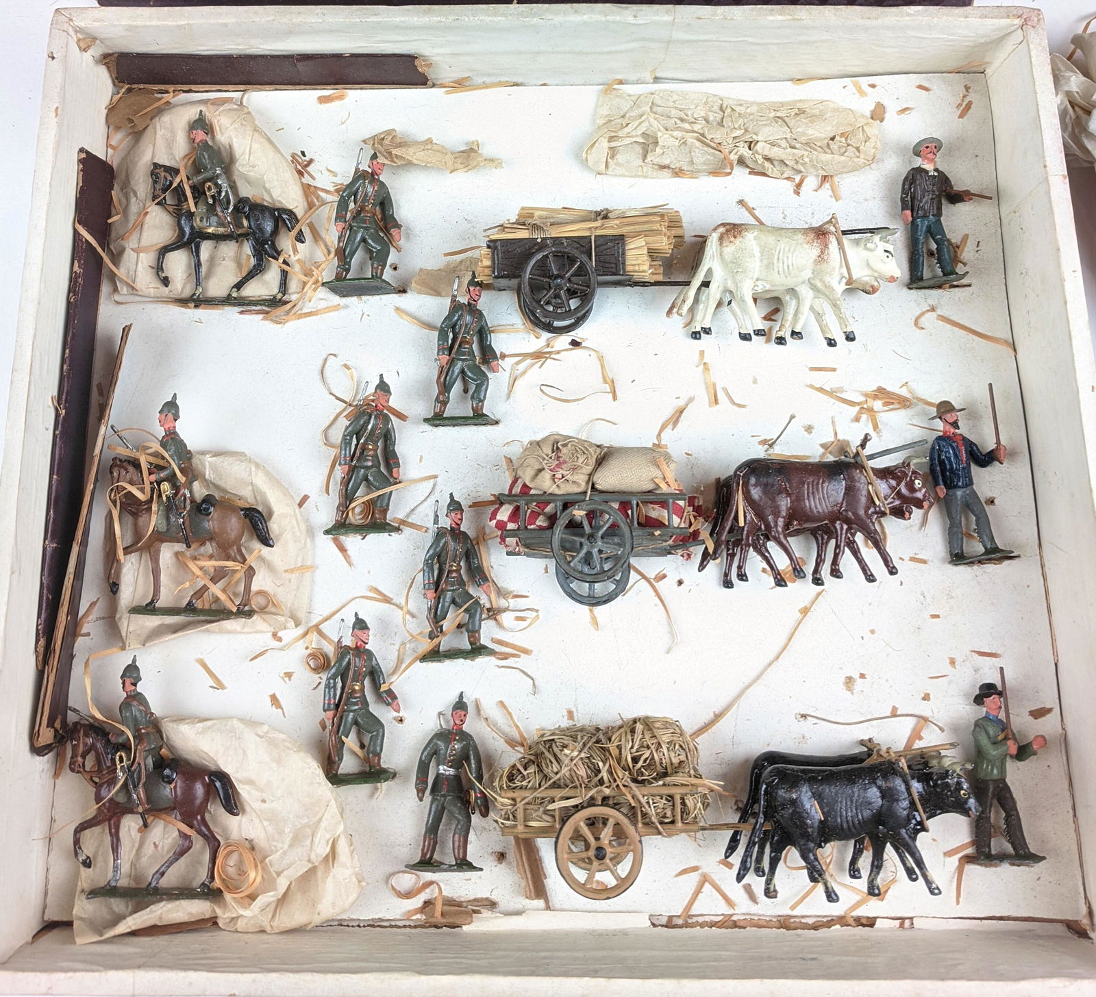 Heyde Size 2 German Oxen Supply Train (1 of 1)