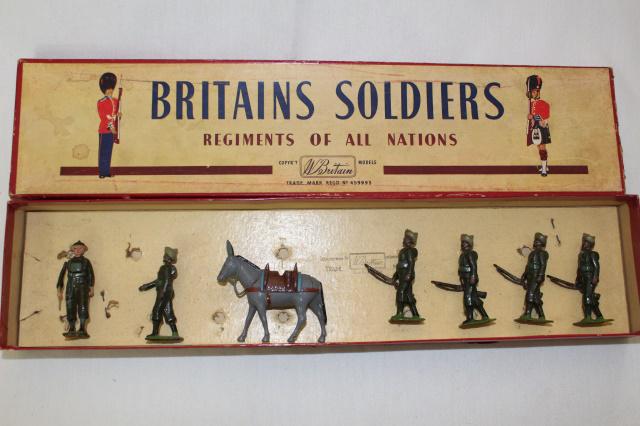 Britains set #1893 Indian Army Service Corps (1 of 1)