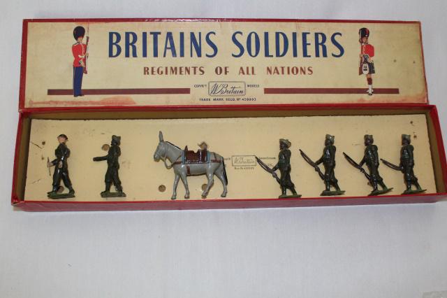 Britains set #1893 Indian Army Service Corps (1 of 1)