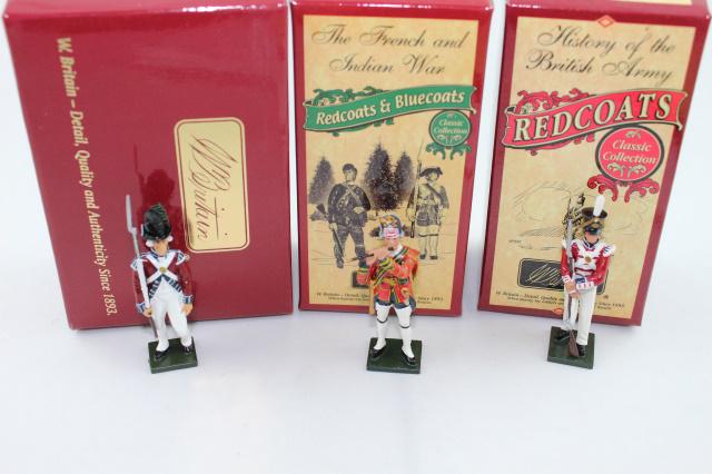 Britains Redcoats #s 43016, 43018, 43024 (1 of 1)