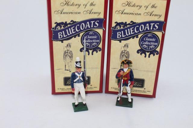 Britains Bluecoats #s 43067, 43070 (1 of 1)